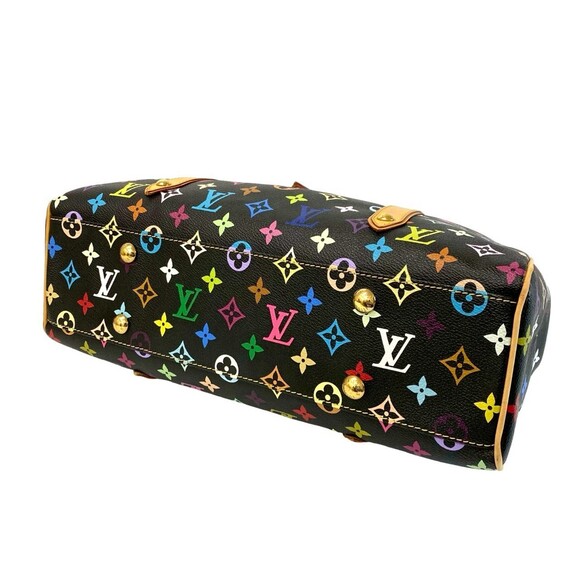 LOUIS VUITTON Aurelia MM Monogram Multicolor Leather Tote Bag/Semi-Shoulder B... - Picture 8 of 10